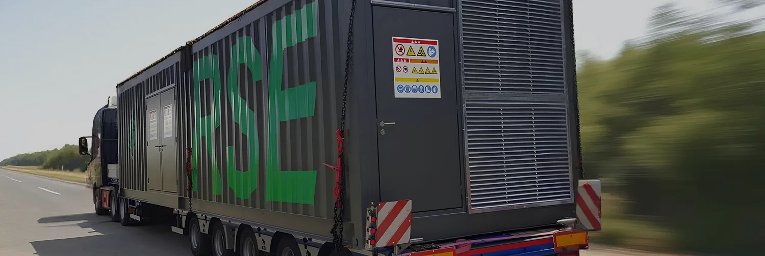 Transportation of 15 containerized cogeneration units with components from Austria to Ukraine фото №1